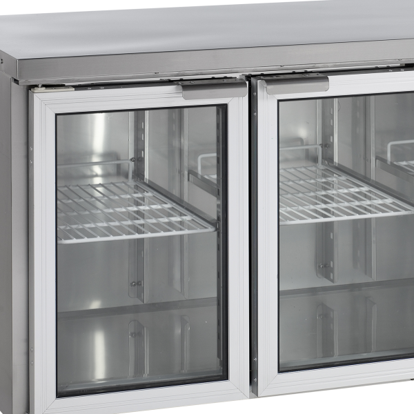 TEFCOLD Šaldymo stalas GN1/1 su stiklinėmis durimis CK7310G