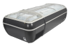 TEFCOLD Antracito prekybinis šaldiklis TWIN 220A F 17331 | E-gastro