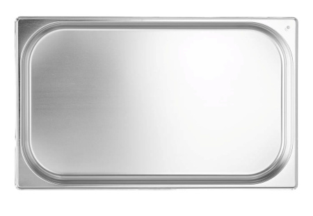 HENDI Konteineris GN 1/1, Budget Line, 14L, nerūdijantis plienas, 530x325x(H)100mm 800133 | E-gastro