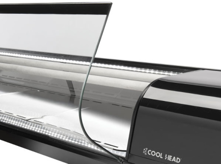 COOL HEAD Suši vitrina RS60, juoda, 11,5 l. RS 60 | E-gastro