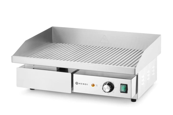 HENDI Briaunota grilio plokštė, Budget Line, 550x430x(H)240mm 154984 | E-gastro