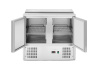 ARKTIC 2 durų šaldomas stalas salotoms su atlenkamuju dangčiu, 247L, 900x700x(H)860mm 236161 | E-gastro