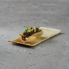 FINE DINE Stačiakampė lėkštė Constancy, ruda, 260x115 mm, 3 vnt. 767528 | E-gastro