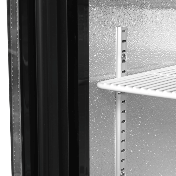 TEFCOLD Pobarinis šaldytuvas DB106H, 1 varstomos stiklinės durys, 105 l., 500 x 520 x 870 mm