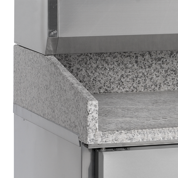 TEFCOLD Picos stalas su ingredientų vitrina PT1365 + VK33-140