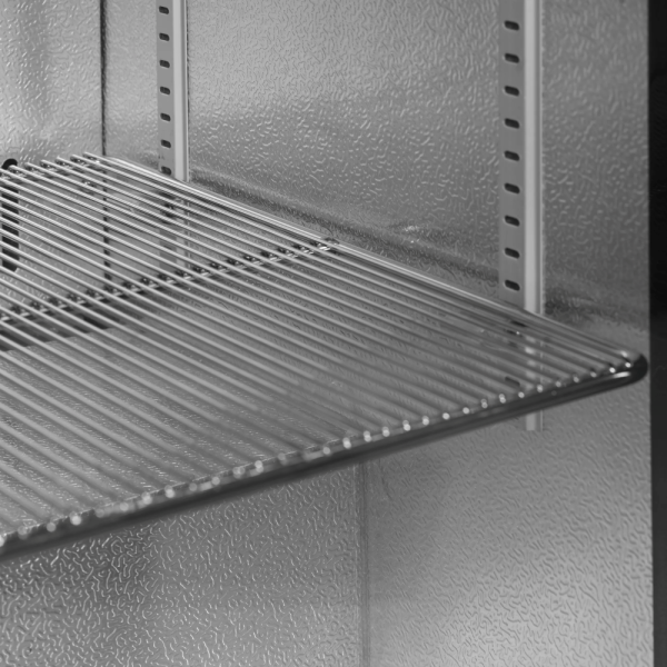 TEFCOLD Pobarinis šaldytuvas BA11H, 1 varstomos stiklinės durys, 128 l., 600 x 520 x 900 mm