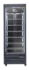COOL HEAD Šaldiklis RFG750B, stiklinės durys, juodas, 560 l. RFG 750B | E-gastro