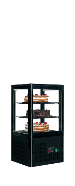 TEFCOLD Šaldoma vitrina UPD60 BLACK 16061 | E-gastro
