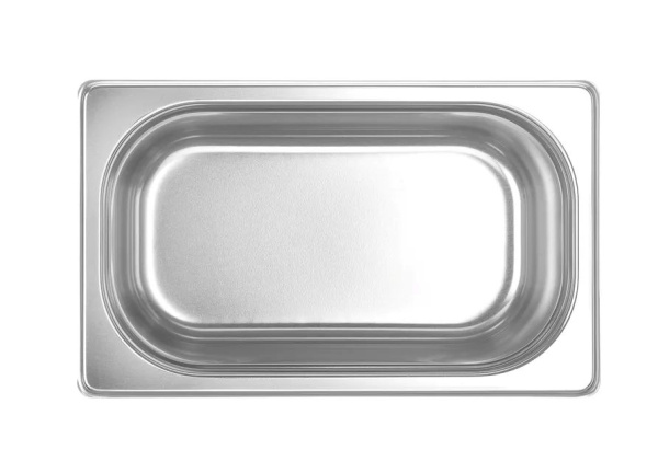 HENDI Konteineris GN 1/4, Profi Line, 4 L, nerūdijančio plieno, 265x162x(H)150 mm 801611 | E-gastro