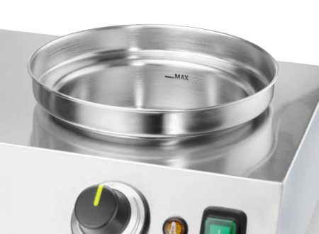 HENDI Dešrelių ir dešrainių bandelės šildytuvas, 500x310x(H)395mm 265031 | E-gastro