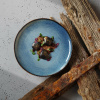 FINE DINE Plokščia lėkštė Eminence, mėlyna, ø270 mm, 3 vnt. 767474 | E-gastro