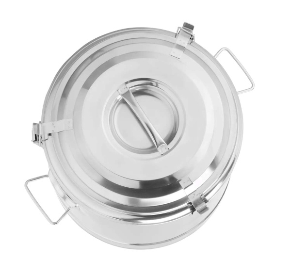 HENDI Termosas maistui gabenti, Kitchen Line, 19L, Sidabro, Ø350x(H)400mm 708088 | E-gastro