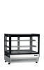 TEFCOLD Šaldomas ekspozicinė vitrina LCT750F BLACK 16038 | E-gastro