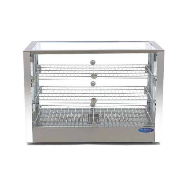 MAXIMA Šildomas maisto vitrininis stalas 115 litru 70 cm