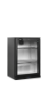 TEFCOLD Pobarinis šaldytuvas BA11H, 1 varstomos stiklinės durys, 128 l., 600 x 520 x 900 mm 45468  | E-gastro
